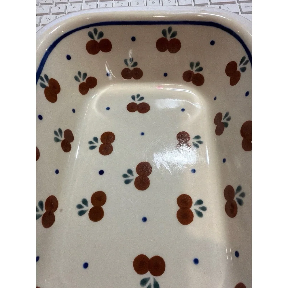 Boleslawiec Polish Pottery Baking Dish 9 7/8
